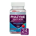 Phazyme Maximum Strength Gas & Acid Relief, Works Fast, Cherry Flavor