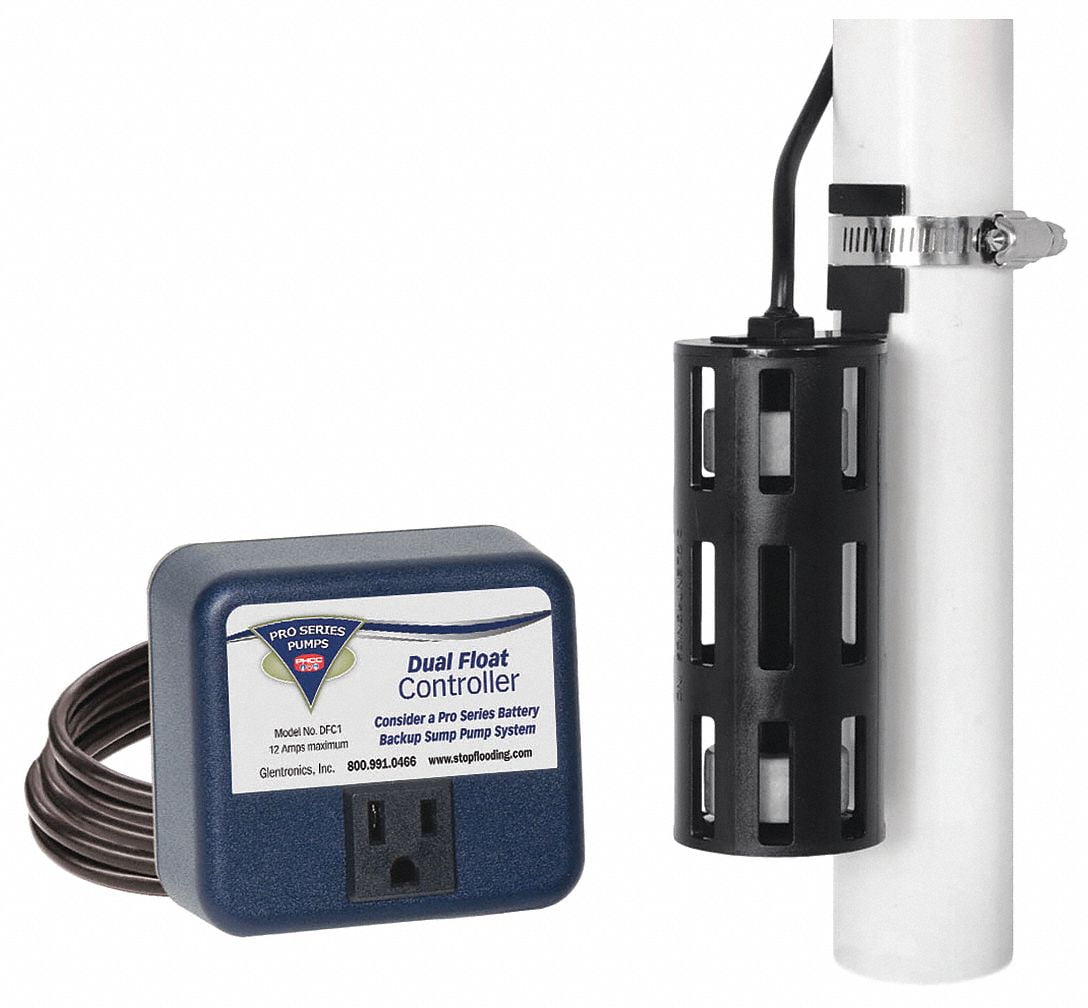 Phcc Pro Series Tether Float,Piggyback,120VAC DFC1