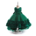 thumbnail image 1 of Fourth of July Dresses for Girls 5-6 Size 5 Toddler Kids Girl Dress Summer Sleeveless Flower Princess Dress Catwalk Performance Dress, 1 of 8
