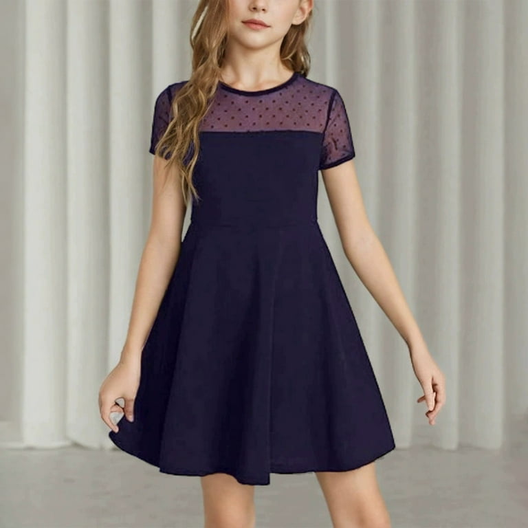 Phcqqok July 4Th Dresses for Girls 10-12 School Dance Girls Dress
