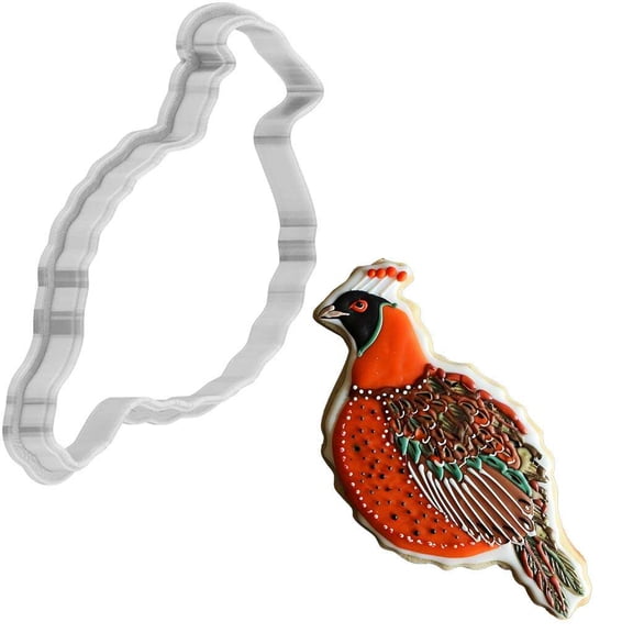 Pheasant Cookie Cutter 4 Inch Made in USA by WONDERTORY
