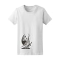 thumbnail image 1 of Pheasant Floral Doodle Pattern T-Shirt Women -Image by Shutterstock, Female Small, 1 of 2