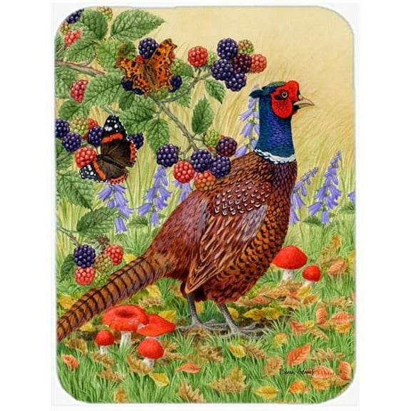 Pheasant Glass Cutting Board, Large
