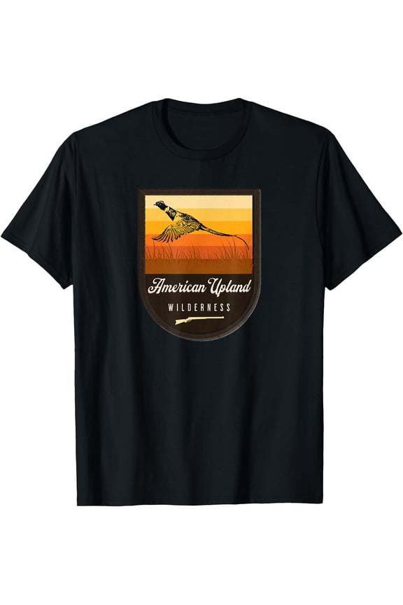 Pheasant Hunting American Upland Wilderness Pheasant Hunting T-Shirt