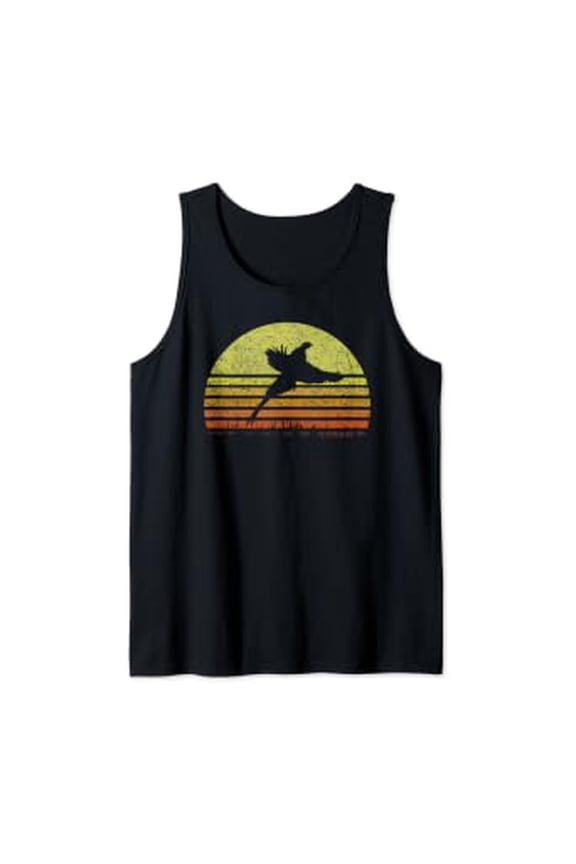 Pheasant Hunting South Dakota Upland Bird Game Hunter Retro Tank Top Size S-3XL