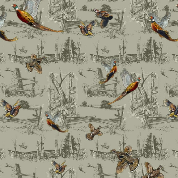 Pheasants Upland Game Birds Premium Roll Gift Wrap Wrapping Paper