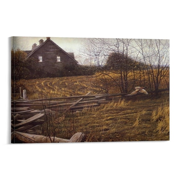 Pheasants at Dusk by Robert Bateman Poster Decorative Painting Canvas Wall Art Living Room Posters Bedroom Painting
