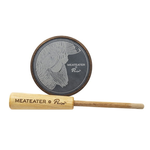 Phelps Game Calls MeatEater X Phelps Slate-Over-Glass Turkey Pot Call