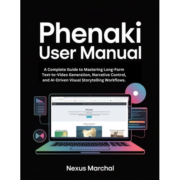 Phenaki User Manual : A Complete Guide to Mastering Long-Form Text-to-Video Generation, Narrative Control, and AI-Driven Visual Storytelling Workflows. (Paperback)