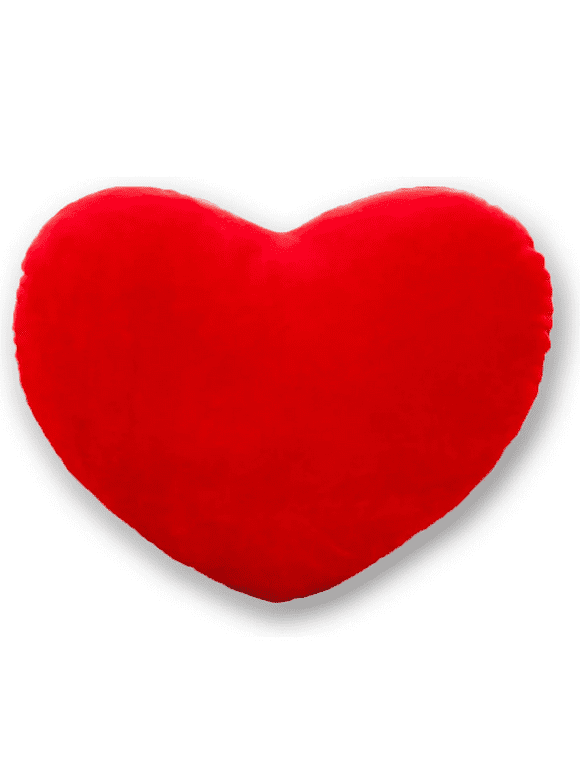 Phenas 19.6" Plush Red Heart Pillow Cushion Toy Throw Pillows Gift for Kids' Friends/Valentine's Day Fit for Living Room/Bed Room/Office and Sofa