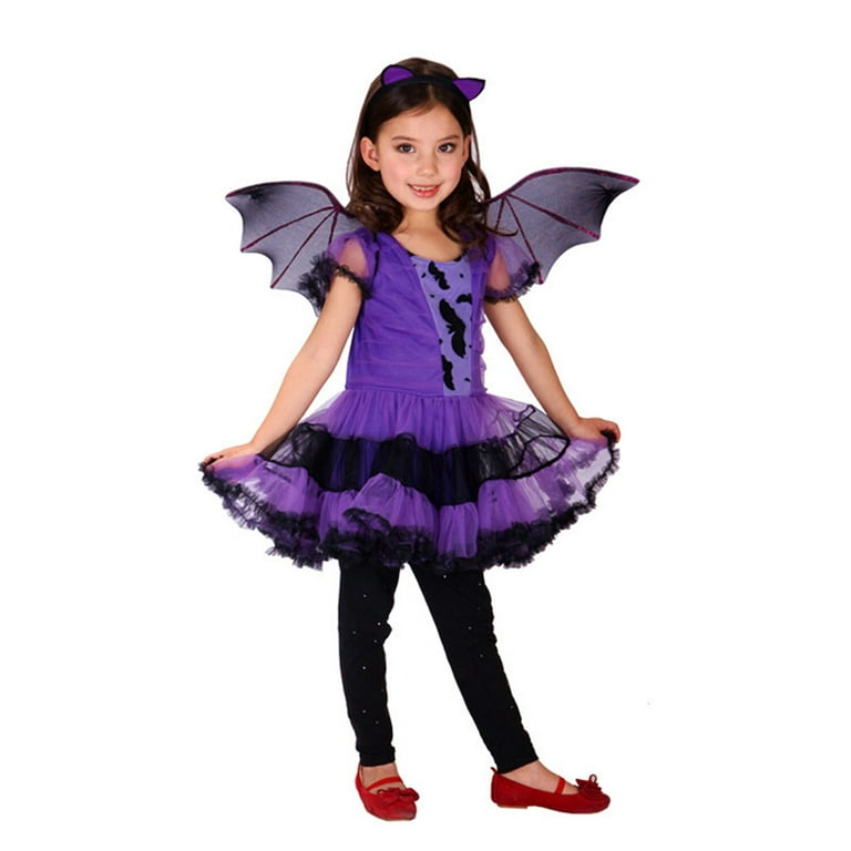 Bat Costume Kids Black Purple Bat Costume Kids Black Purple