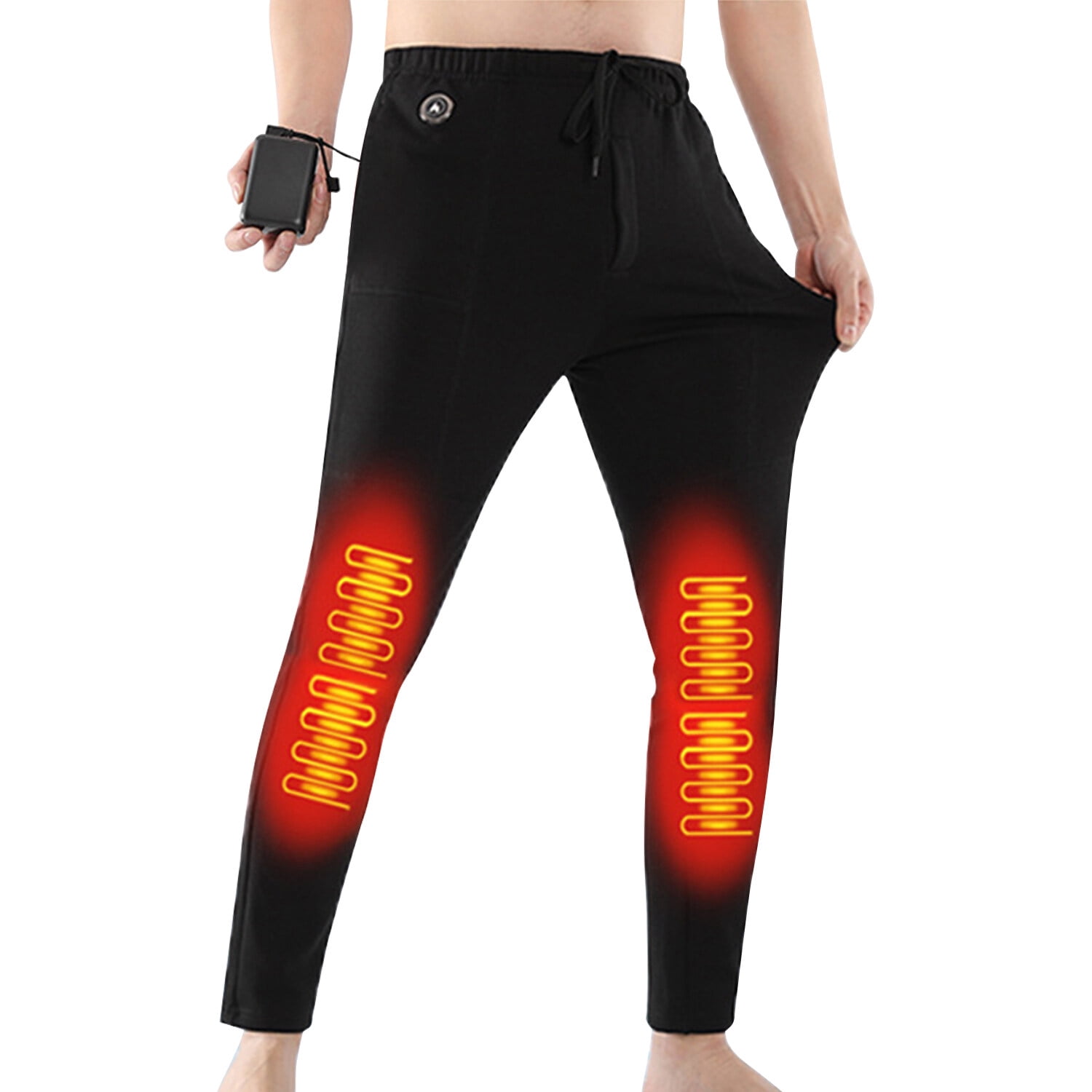 Pantalon Chauffant électrique USB - 10 Zones - 3 Températures - Pour Homme Et Femme - Taille XL - Hiver - 7