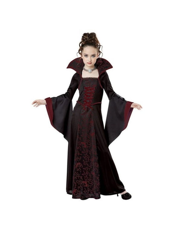Royal Vampire Costume for Girls Halloween Dress Up Party