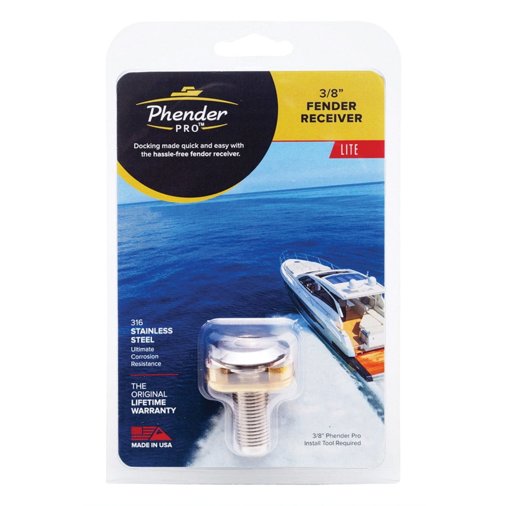 Phender Pro BSPA-1185 Quick Release Fender Receiver - 3/8"