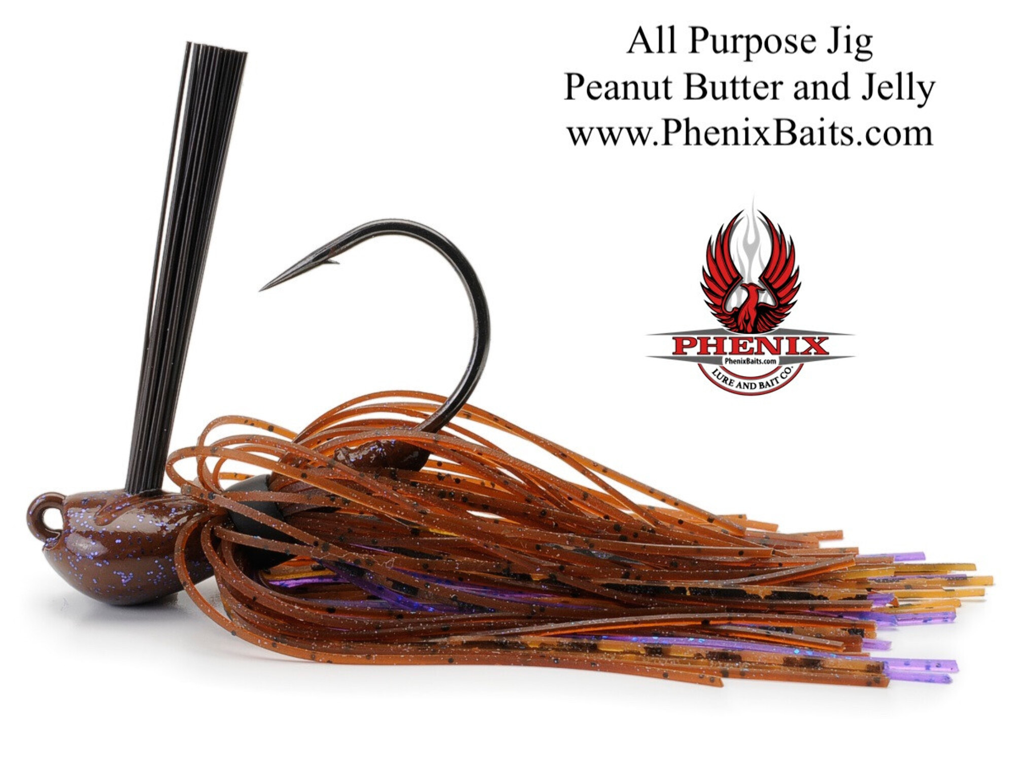 Phenix Elite Series All Purpose Sparkie Jig Peanut Butter and Jelly
