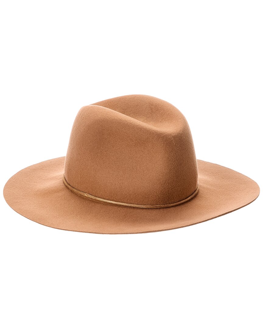 Phenix Short Brim Wool Fedora, Brown - Walmart.com display picture 2