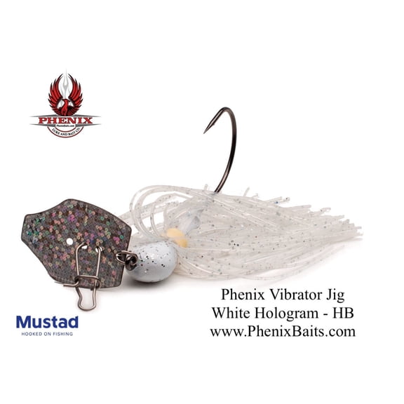 Phenix Vibrator Jig - White Hologram with Hologram Blade