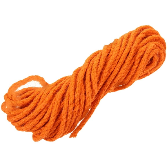 Phenofice 1 Roll of Replace Cat Scratching Post Hemp Rope in Orange for DIY Enthusiasts