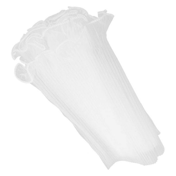 Phenofice 1 Roll of Wrapping Yarn for Flowers Flower Bouquet Package Yarn White for Mother's Day