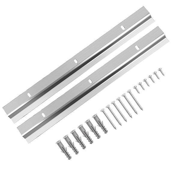 Phenofice 1 Set French Cleat Hanger Z Shaped For Wall Mounting And Bathroom Mirror With Slip Resistance Function