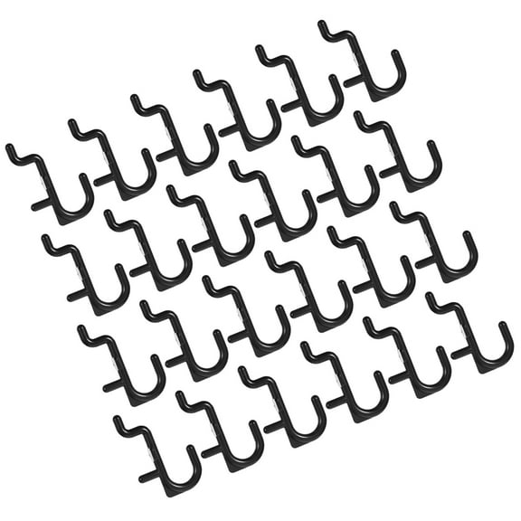 Phenofice 100Pcs J Shape Pegboard Hooks for Peg Board Accessories in the Garage