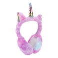 thumbnail image 1 of Phenofice 1PC Unicorn Earmuffs Plush Warmth for Winter Lovely Ear Cover Anti-slip Feature, 1 of 8