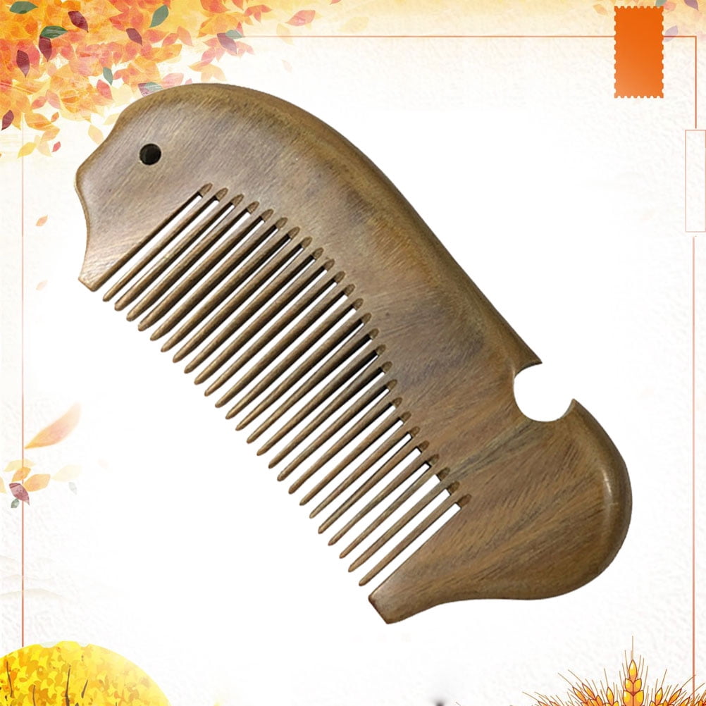 Phenofice 1Pack Fish Shaped Sandalwood Comb For Scalp Massage And Hair ...