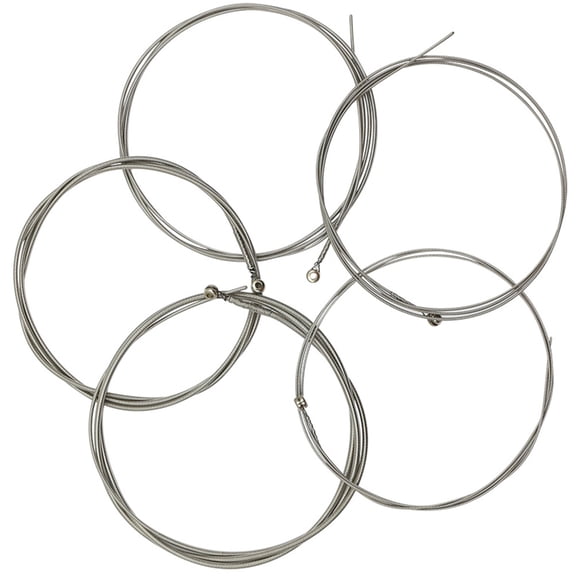 Phenofice 1-Pack Plated Alloy Bass Guitar Strings Replacement for 5-String Electric Bass Metal