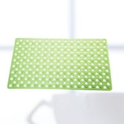 Phenofice Green PVC Anti-Skid Floor Mat for Showers, Spas, and Hotel Bathrooms - Non- Bath Rug