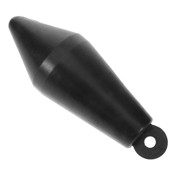 Phenofice 1Pcs Black Rubber Dock Bumper for Boat Operations and Accurate Throws in Adventures