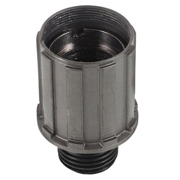 Phenofice 1Pcs Grey Lotmolybdenum Steel Freehub Body for Mountain Bicycle Thru Axles 5.8x3.4x3.4in