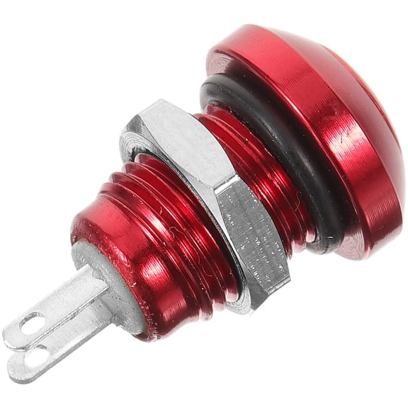 Phenofice 1Pcs Red Metal Switch for Emergency Use with Self Resetting Feature
