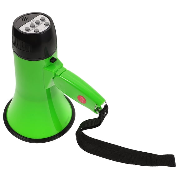 Phenofice Mini Megaphone Speaker in Green, Clear Sound for Teachers, Cheerleading, Outdoor Events and Announcements