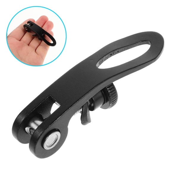 Phenofice Bike Seat Clamp Quick Release Plastic Black for Folding Bikes 1Set