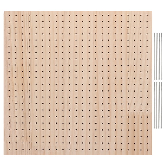 Phenofice 1Set Crochet Blocking Board with Stainless Steel Pins and Stable Edge Support for Home Yarn Projects