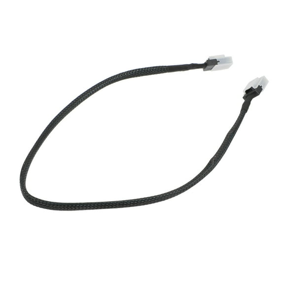 Phenofice 1Set Internal Mini Sas Cable Black Copper High Speed Data Transmission For Workstation Server 50X1X1CM