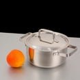 thumbnail image 1 of Phenofice Stainless Steel Cooking Pot with Lid, Soup Pot for Everyday Household Use, 1 of 8