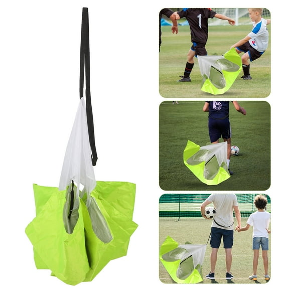 Phenofice 1Set Training Parachute Running Parachute Style for Football Training Enhanced Visibility