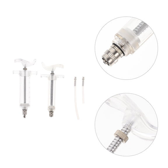 Phenofice 1Set Tube Feeding Birds Hand Feeding Tool with Special Design in Assorted Colors