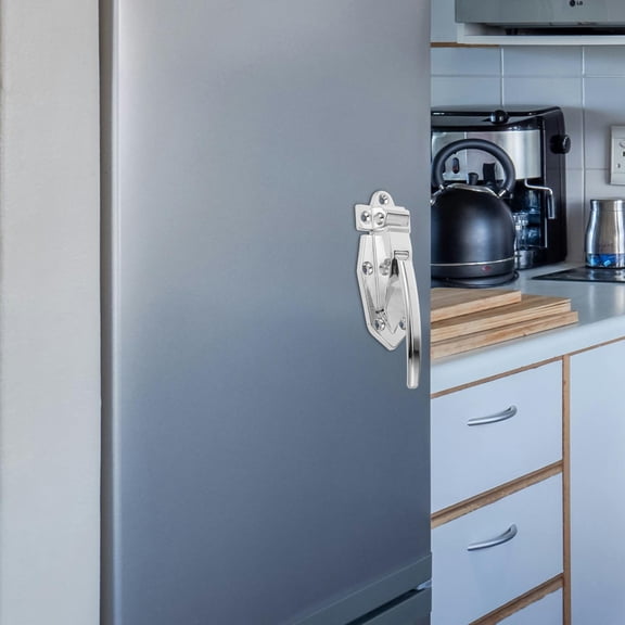Phenofice 1Set Zinc Alloy Door Handle for Oven Freezer Cooler with Easy Installation and Stylish Design