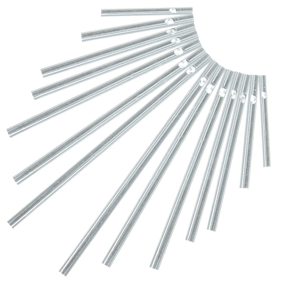 Phenofice 2 Sets of Wind Chime Parts Replacement in Aluminum for Family DIY Lovers Silver