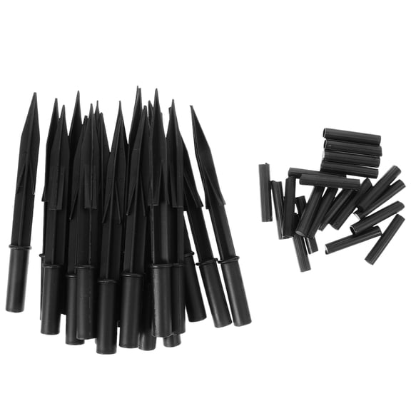 Phenofice 20 Sets Landscape Light Spikes Black Plastic Lighting Accessories