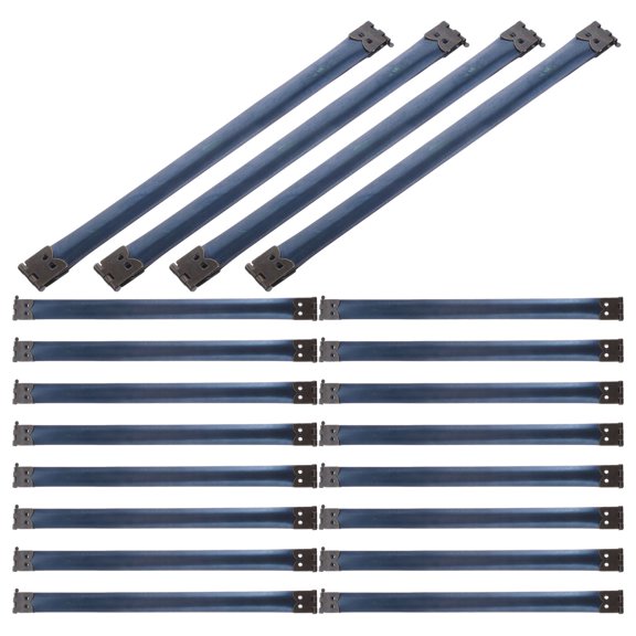 Phenofice 20Pcs Durable Internal Flex Frame with Spring Hinge for Sewing Purse and Wallet