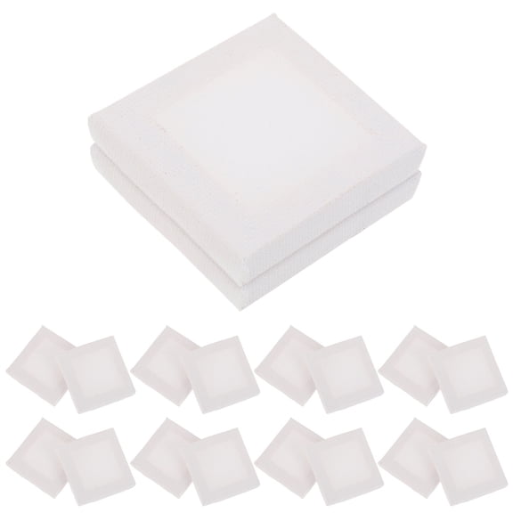 Phenofice 20pcs Painting Wrap Frames For Gifting Wood For Compact Design For Artists And Hobbyists