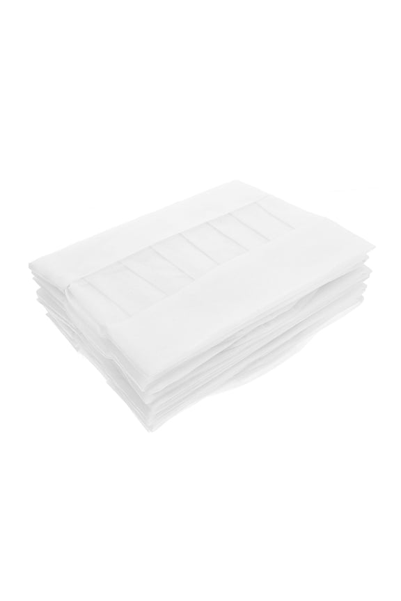 25Pcs Disposable Non Woven White Kitchen Caps for Cooking and Baking Events