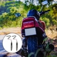 Motorcycle Key Turn Phenofice 2Pcs Black Motorcycle LED Turn Signals for Scooter Atv Off ...