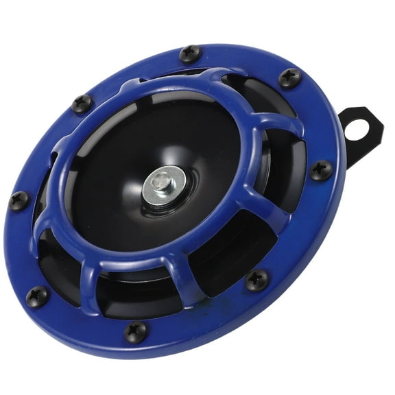 Phenofice 2Pcs Blue Metal Car Speakers for Motorcycle and Vehicle with 8 Impedance and 12V Supply Voltage