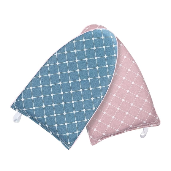 Phenofice 2-Pack Comfortable Ironing Mitts with Extended Safety Length and Stylish Design for Effective Steaming