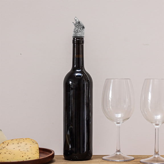 Phenofice Set of 2 Wine Aerator Pourers with Zinc Alloy Stoppers for Kitchen and Bar Use