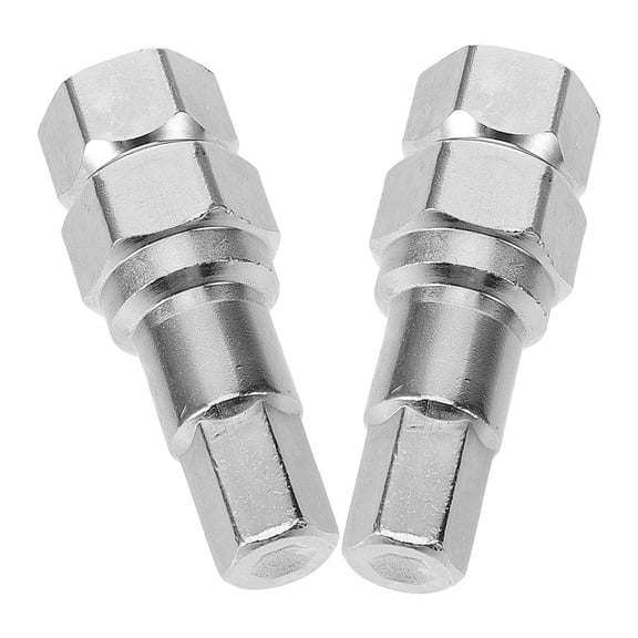 Phenofice 2Pcs Metal Wheel Hub Socket for Garage Tool Set Torque Transmission